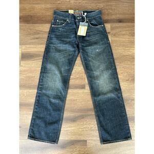 Levis 549 Jeans Men 29x 30 Blue Dark Wash Low Rise Loose Fit Straight Leg